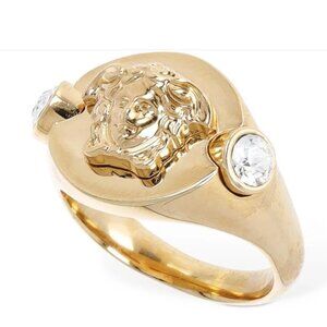 Versace Icon Medusa crystal ring